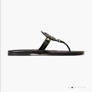 Tory Burch Miller Flip Flop Patent Leather